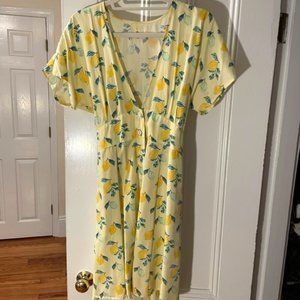 Yellow Marine Layer lemon Dress